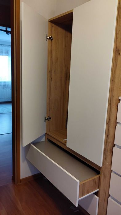 Szafa dwukolorowa 90x180x50