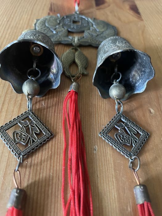 Chińskie dzwonki wietrzne orientalne z mosiądzu