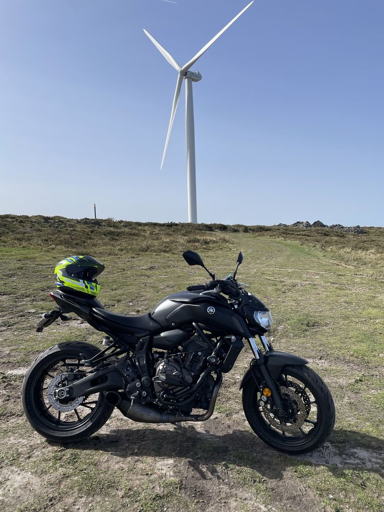 Yamaha mt 07 - 55kw 2020