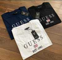 Koszulka męska t-shirt Guess kolory koszulki męskie hit