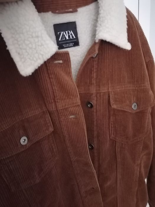 Casaco Bombazine Tam, S  Zara  ( Portes Incluídos)