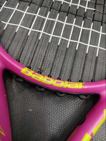 Raquete de ténis adulto - Babolat Boost Rafa rosa amarelo