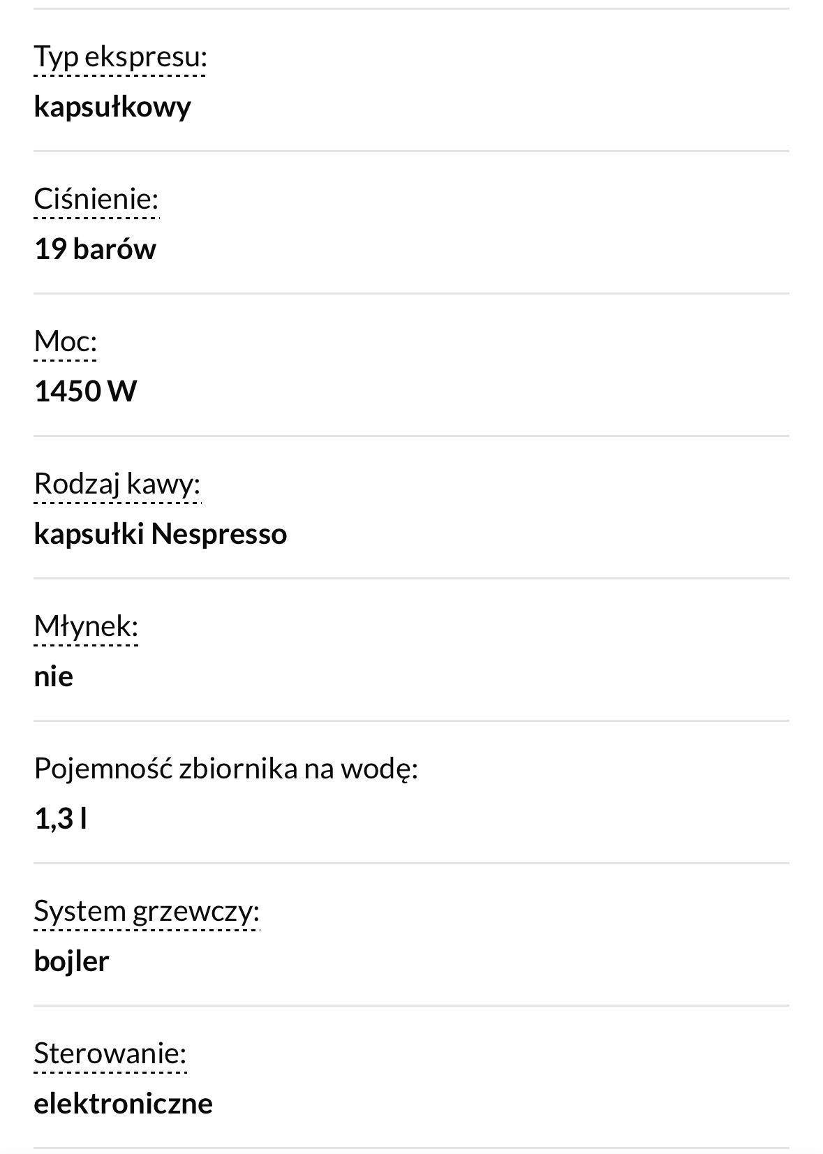 Ekspres DeLonghi Nespresso Gran Lattissima