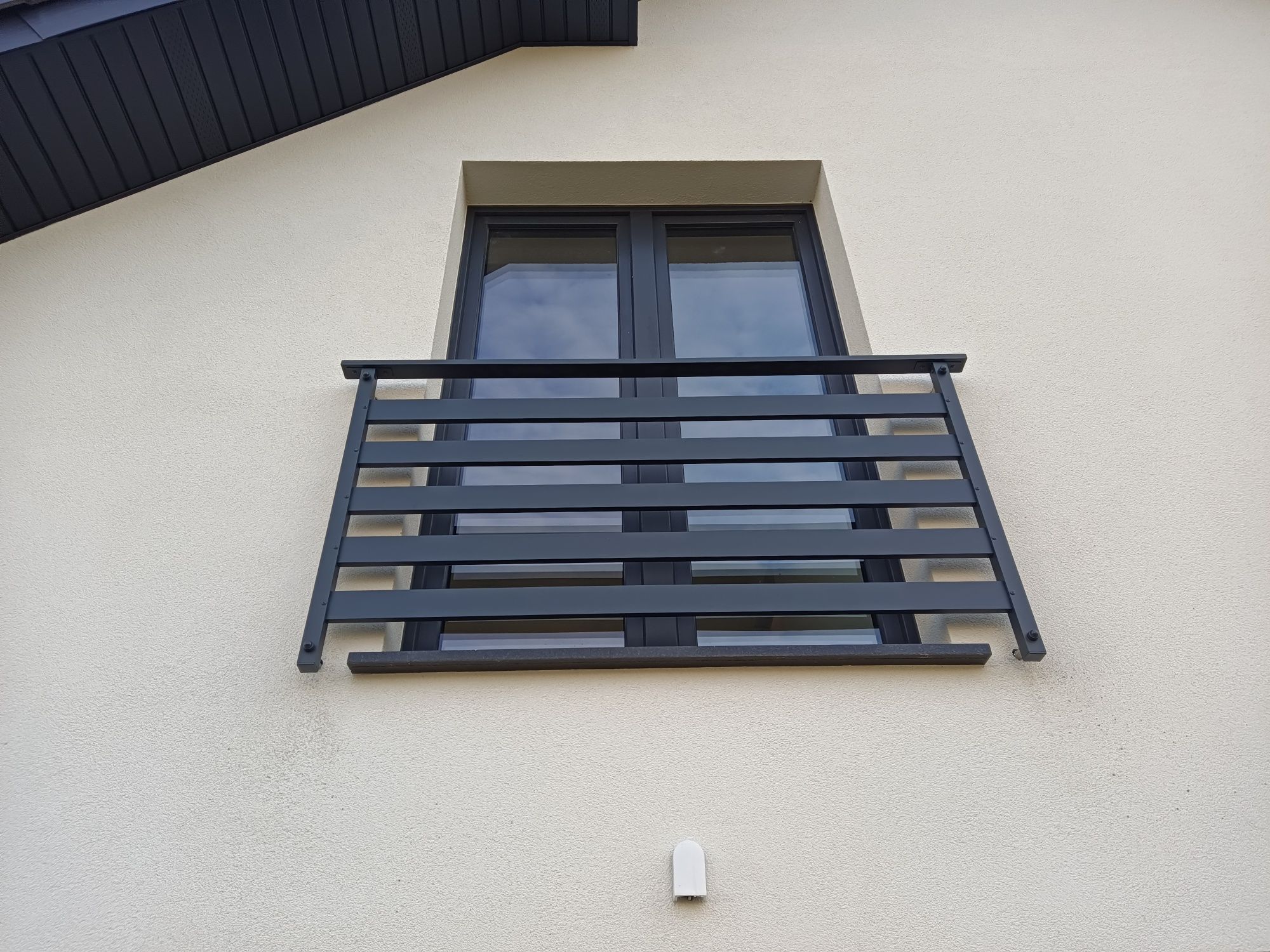 Balustrada, balustrady malowane proszkowo, aluminium