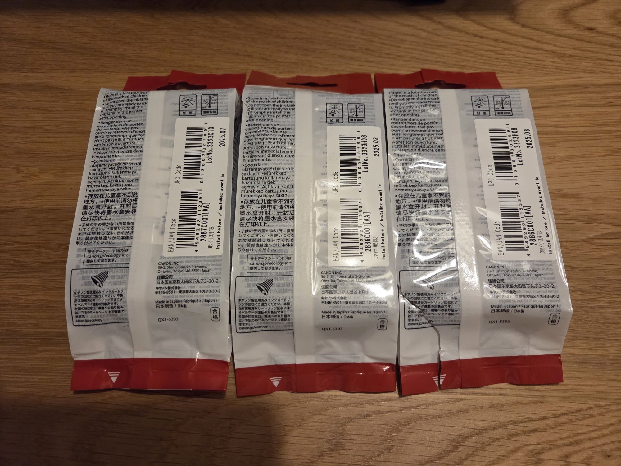 Toner Canon ImagePrograf PFI-120M PFI-120C