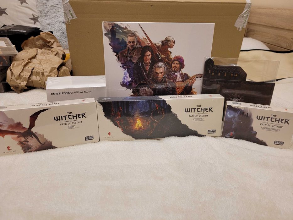 Wiedźmin Ścieżka Przeznaczenia PL SHADED,NOWE,WSZYSTKO minus Ronin.