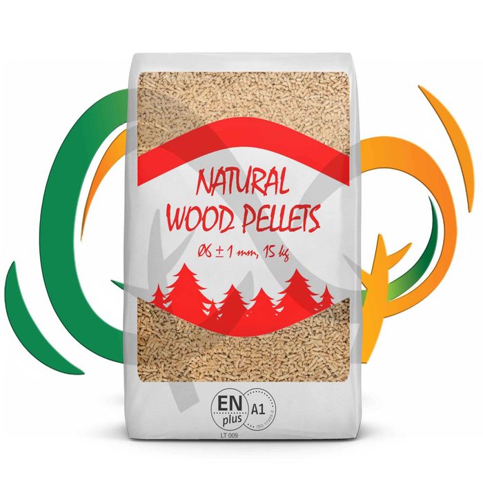Pellet drzewny Natural Wood Pellets – 6mm ENplus A1, Paleko Bydgoszcz