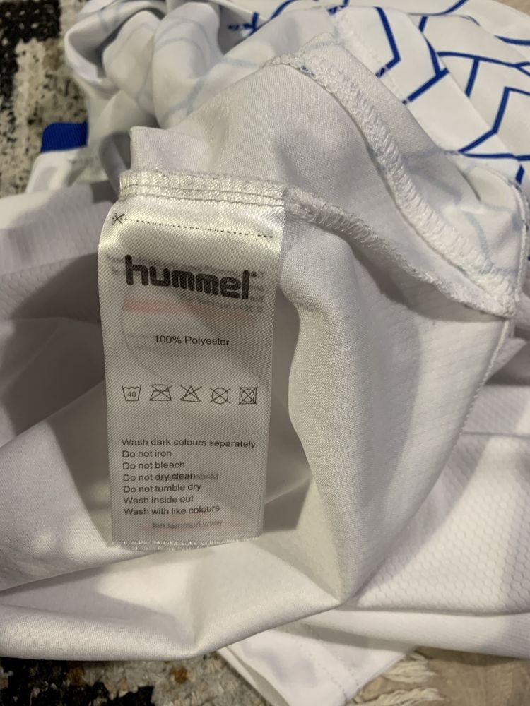 biała koszulka Hummel Everton premier league 2022/2023