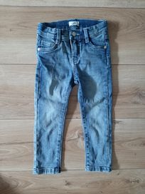 Spodnie newbie regulowane Jeansy dżinsy 92