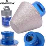 FALON-TECH Frez Diamentowy Stożkowy M14 20-48 Mm Stożek Gwint Ceramika