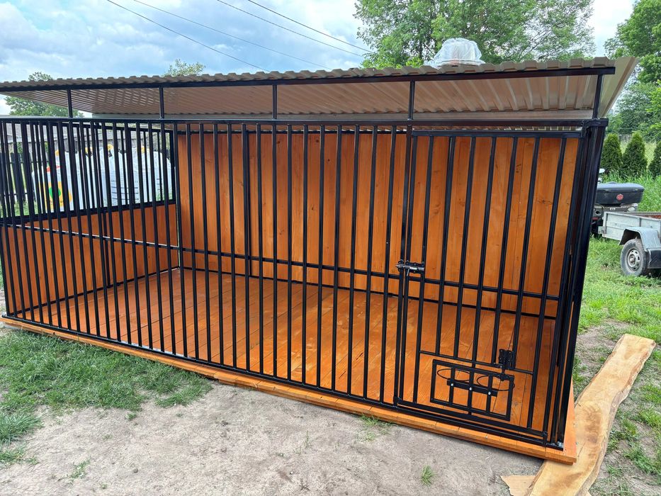 Stalowy kojec dla psa/ solidny/ transport