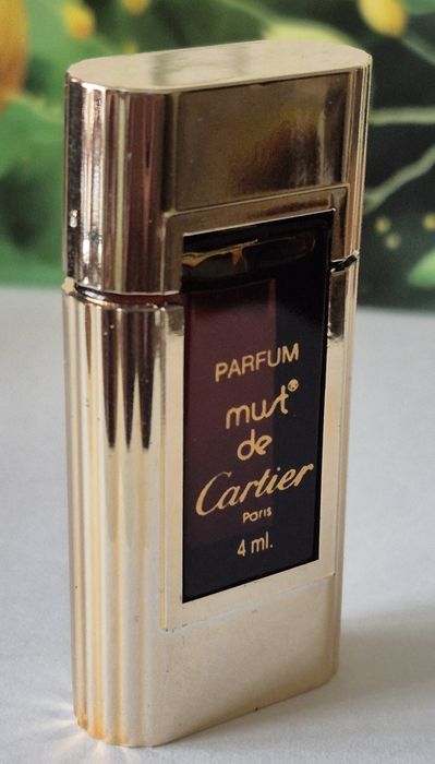 Cartier Must De Cartier parfum 4 ml, miniatura vintage