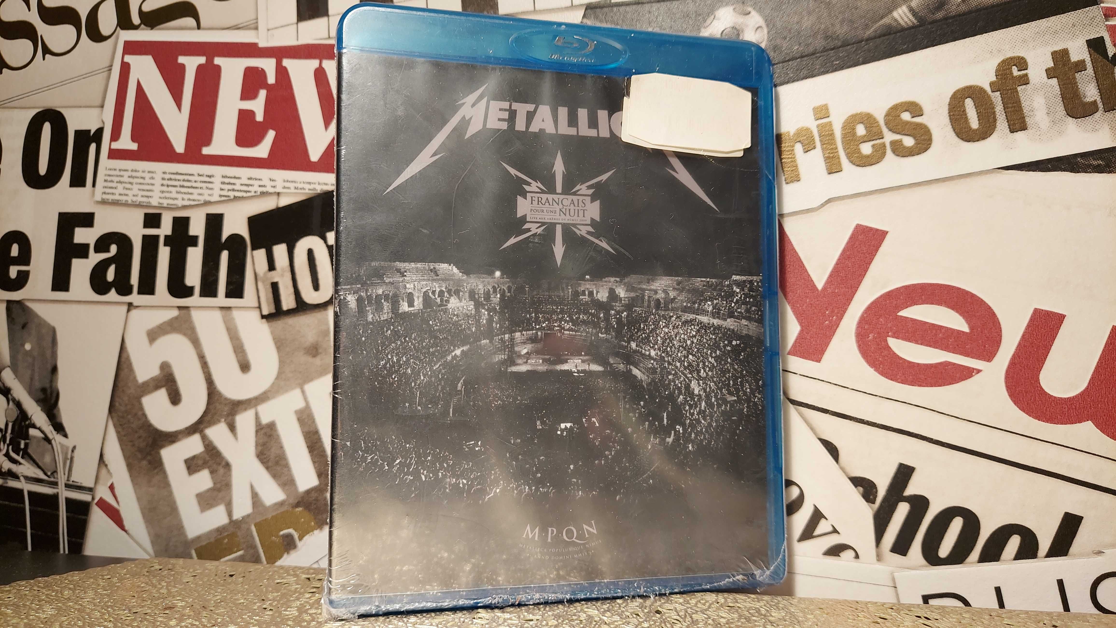 Metallica - Francais Pour Une Nuit - Live Koncert Blu-ray nowy w folii