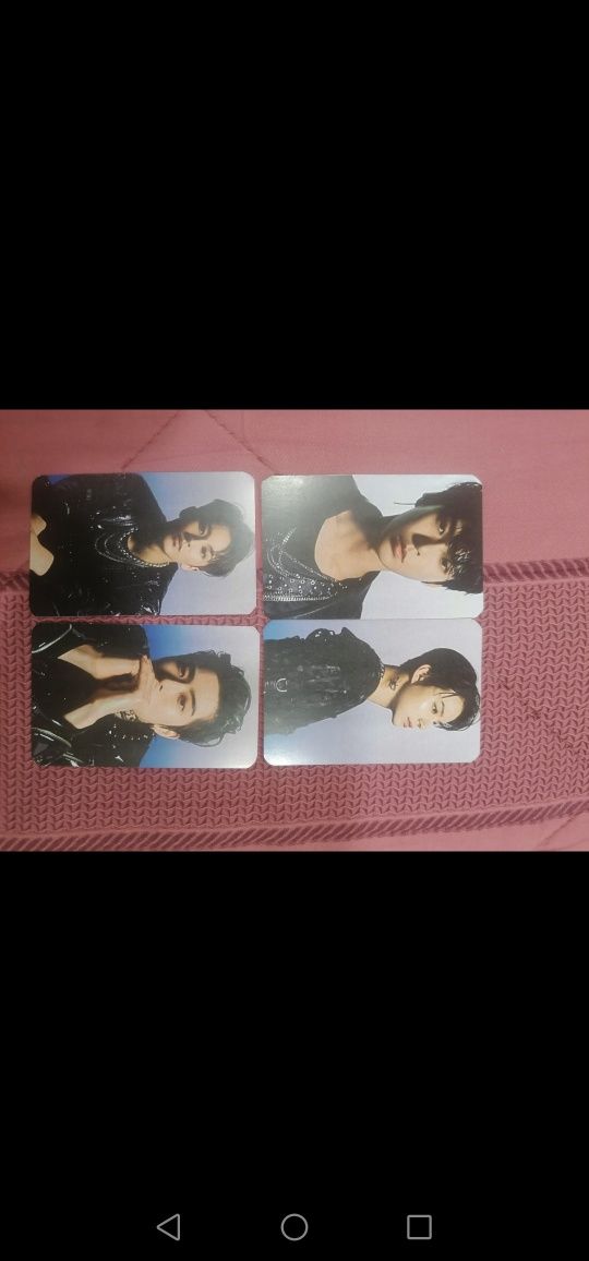 Nct photocards e autocolantes