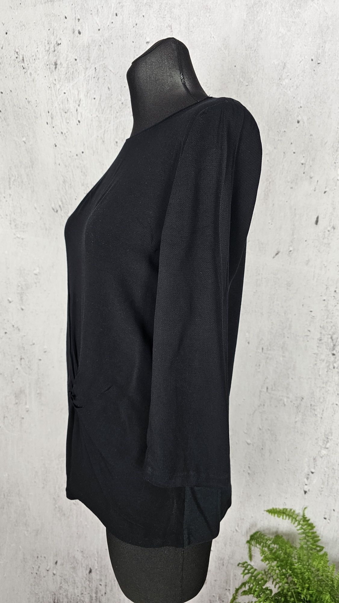 Bluzka damska z rękawem 3/4 r L Massimo Dutti