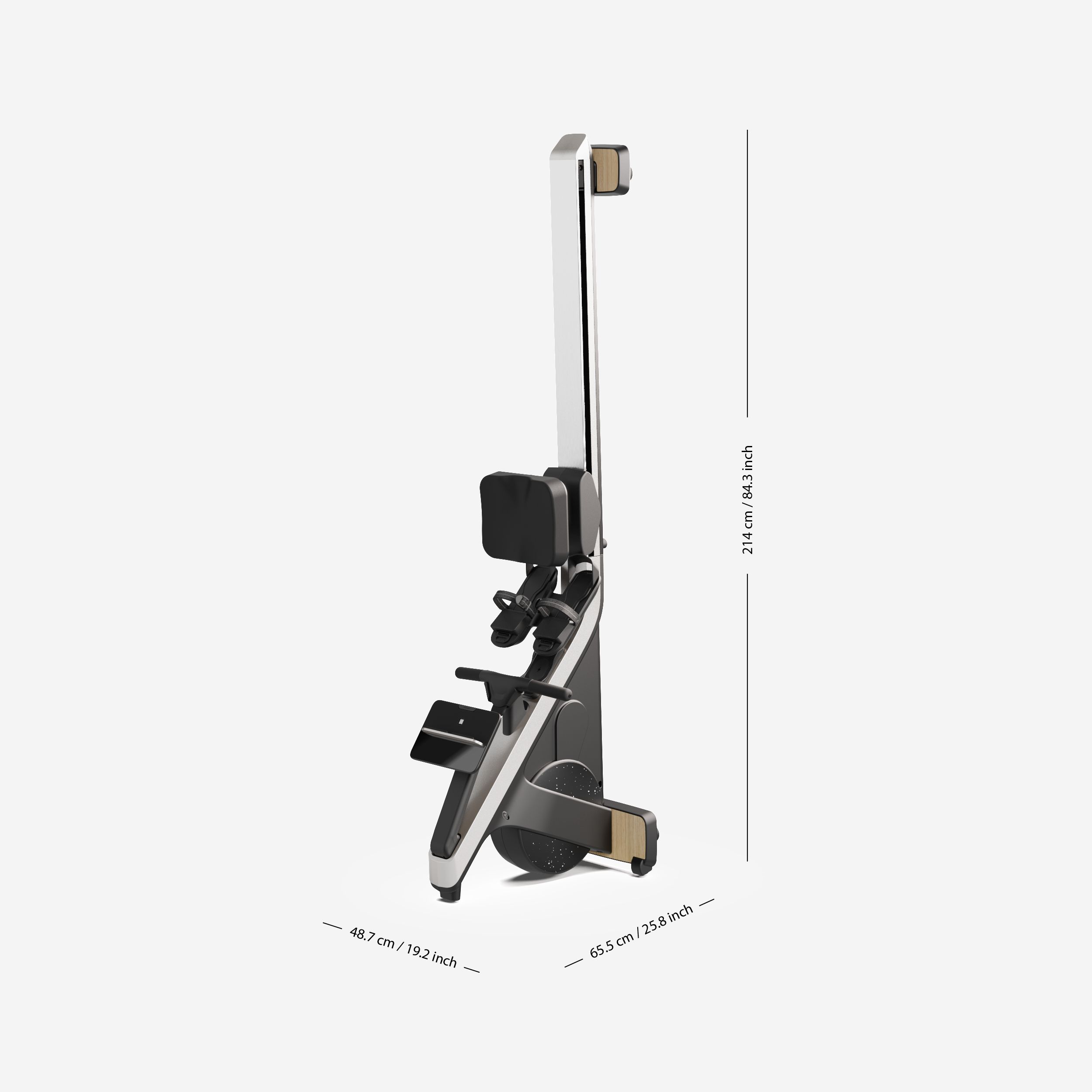 Máquina de Remo Conectada de Cardio Training Rower 900