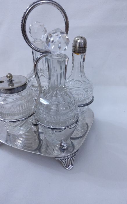 GALHETEIRO de VIAGEM em Prata Inglesa 92,5 % de 1930