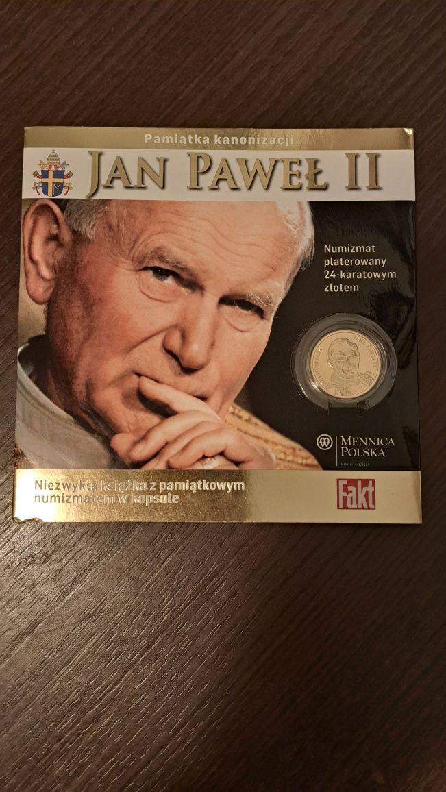 Pamiątka kanonizacji Jan Paweł II