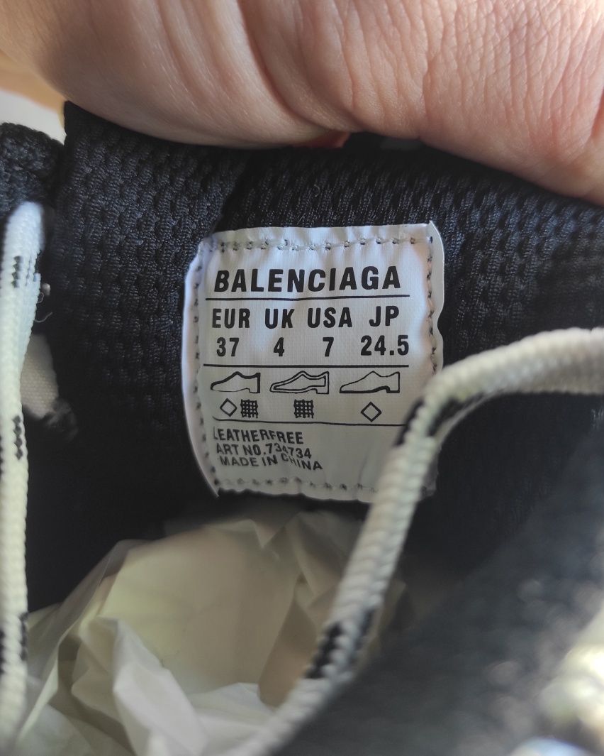 Balenciaga 3XL White Silver жіночі кросівки кросовки баленсиага