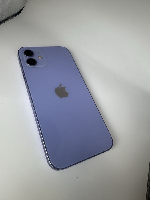 iPhone 12 64GB 100% kondycja gwarancja fioletowy fiolet