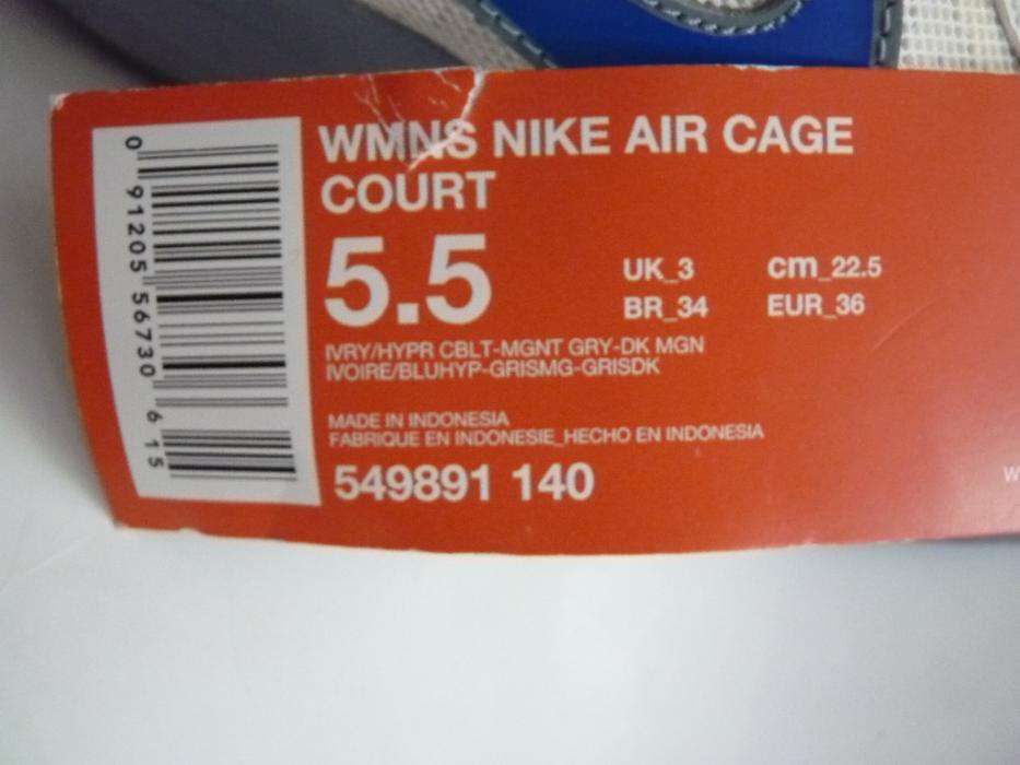 nowe buty nike air cage rozm 36 r. 22.5 cm tanio okazja