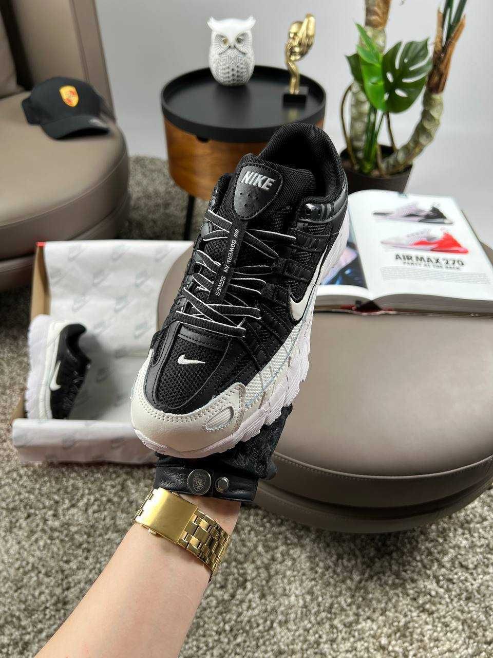 Жіночі кросівки найк Nike P-6000 W White Black [36,37,38,39,40,41]