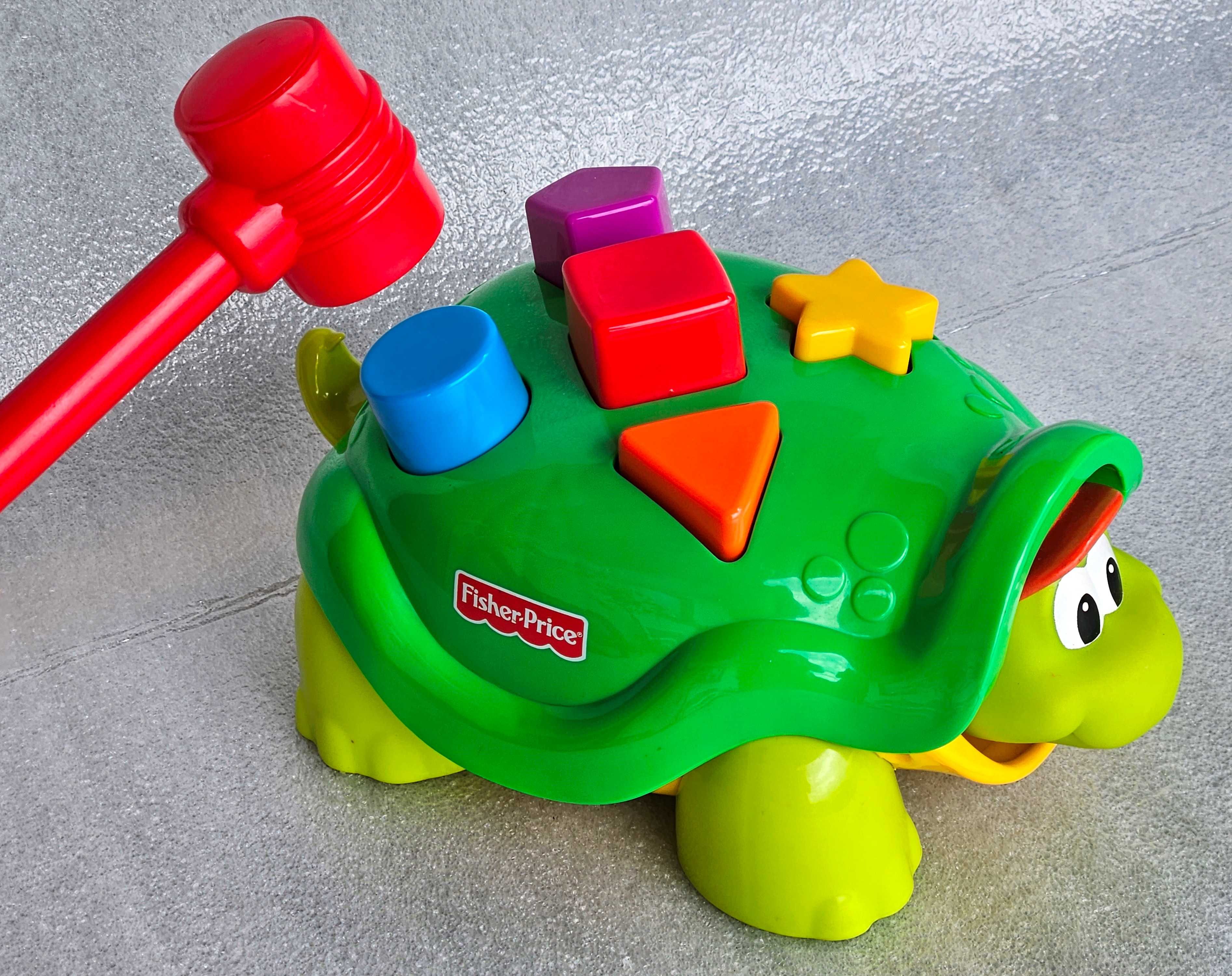 Fisher-Price Żółw Tuptuś z klockami B0336