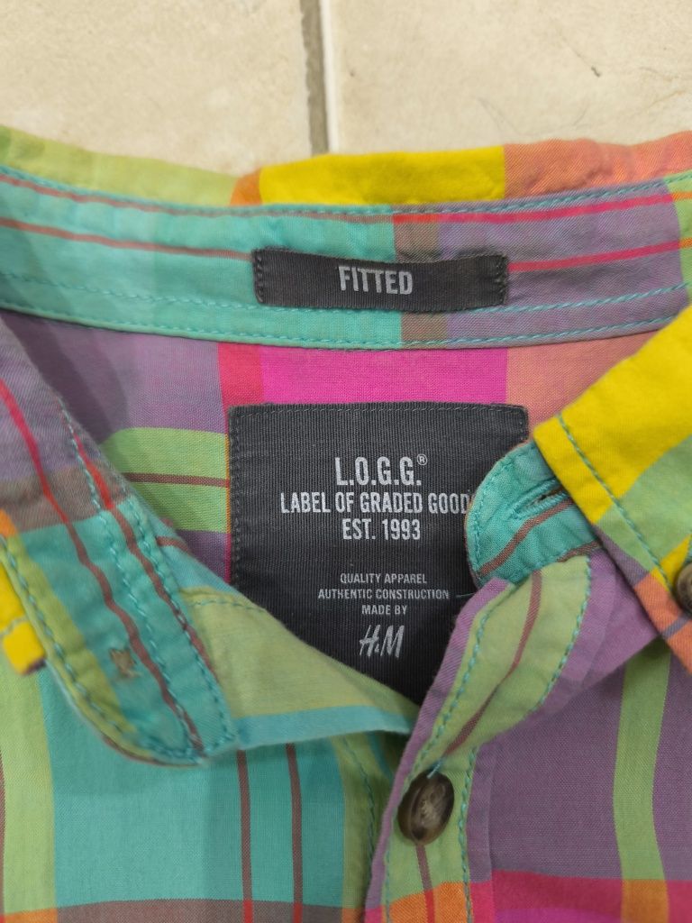 Camisa  Xadrez Colorida da H&M