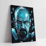 Obraz na płótnie Walter White - Mistyczny Kryształ 60x80 cm