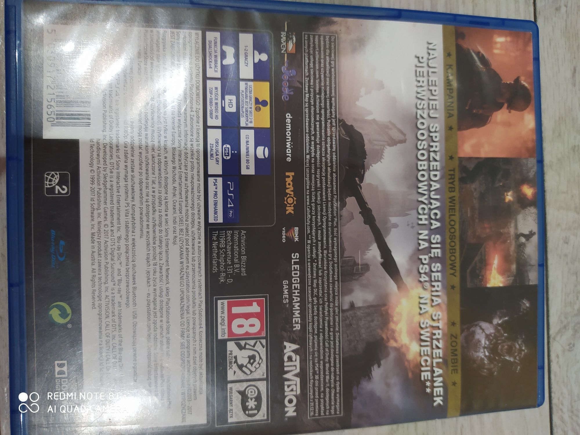 Call of Duty WW2 ps4