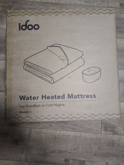 Podgrzewany materac wodny IDOO, podgrzewa