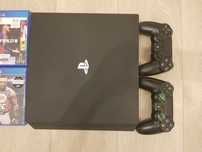 Ps4 pro+ pad+ sporo gier
