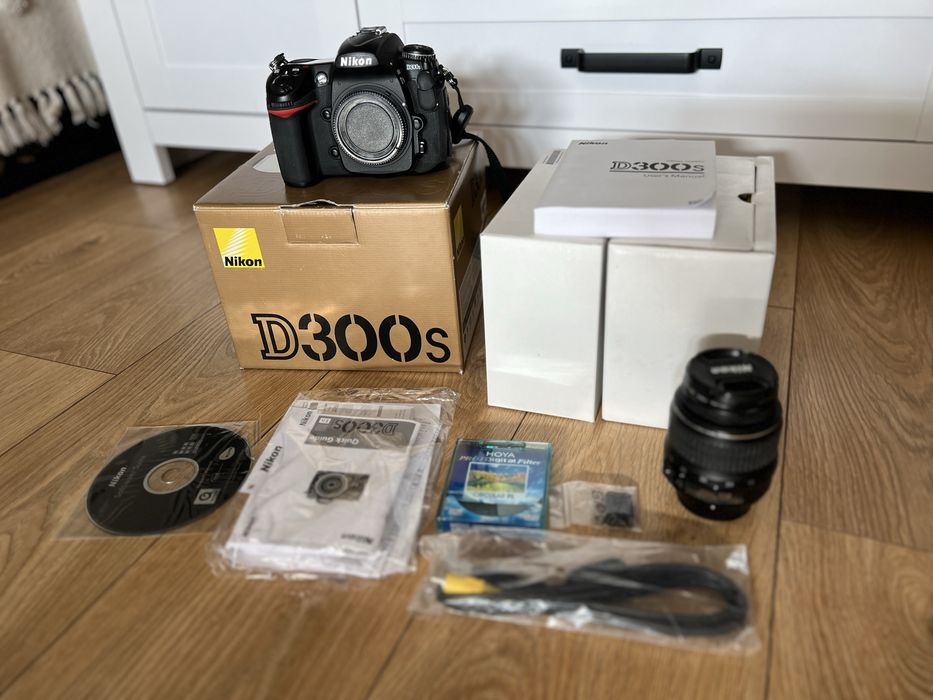 Aparat nikon D300s, tylko 21 tys zdjęć, stan BDB + obiektyw + karta
