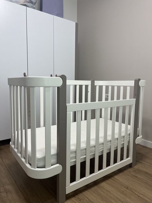 Дітяче ліжечко + матрац б/у