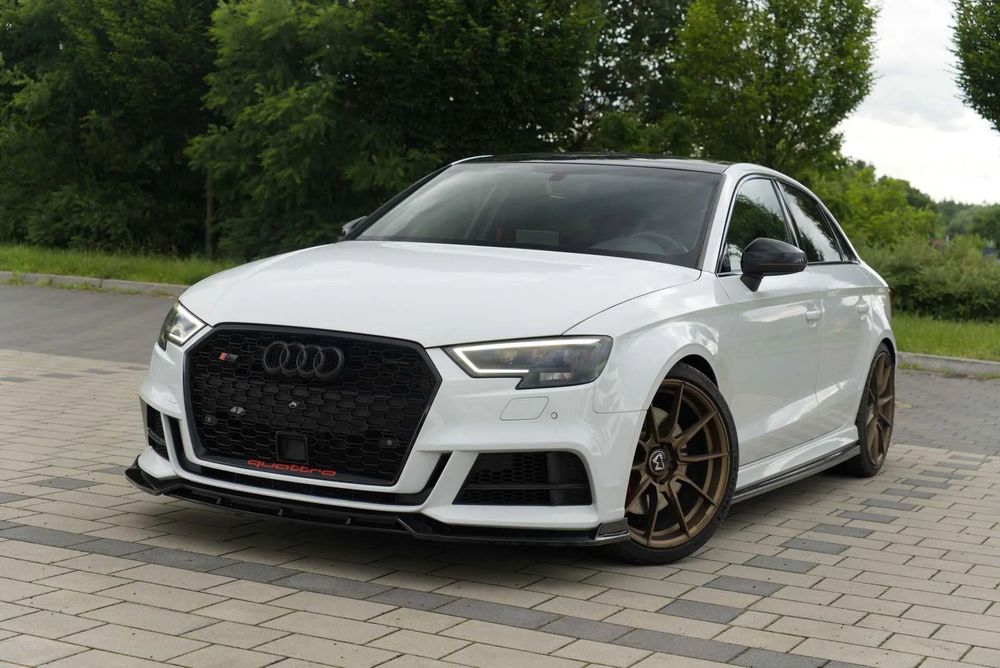 Audi S3 Stage 1- 360km/470nm, wydech custom, zawieszenie gwint , maxton, motec