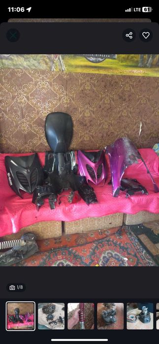 Двигун Yamaha Aerox 100cc