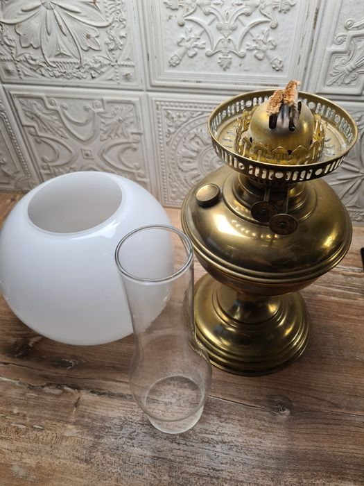 Stara lampa naftowa Duplex