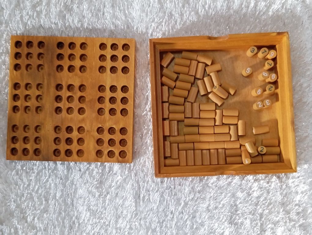 Gra Sudoku drewniana