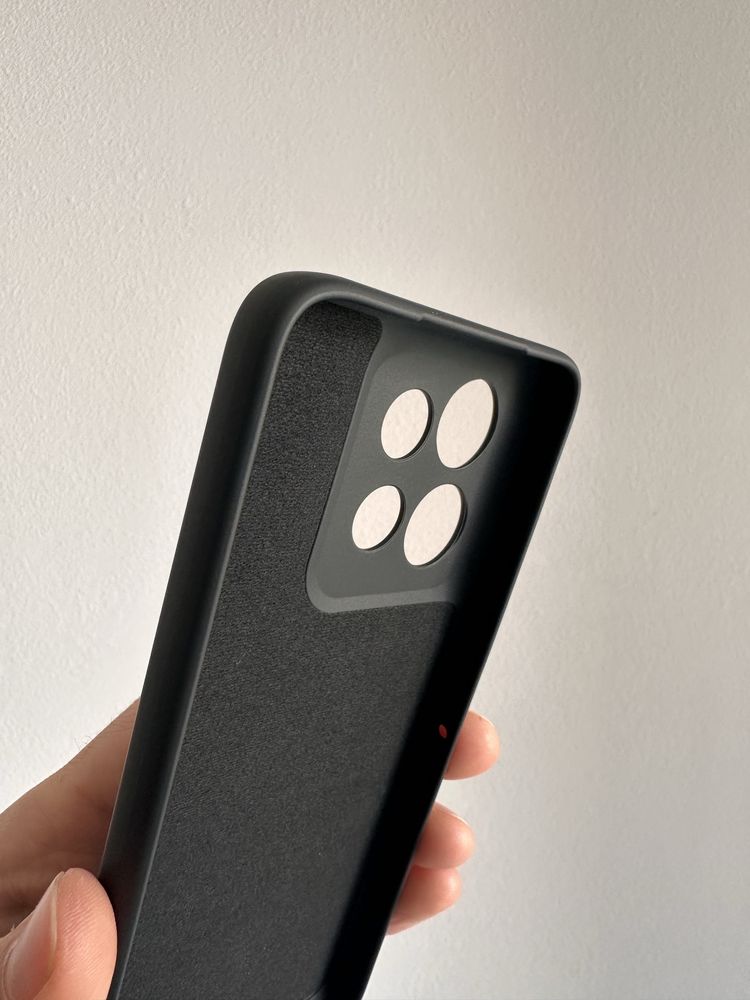 Etui Plecki silicon Czarne do Motorola Edge 50 Neo