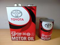 ОРИГИНАЛЬНОЕ Масло моторное (двигателя) SP/GF-6A Toyota 5W30 (Япония)