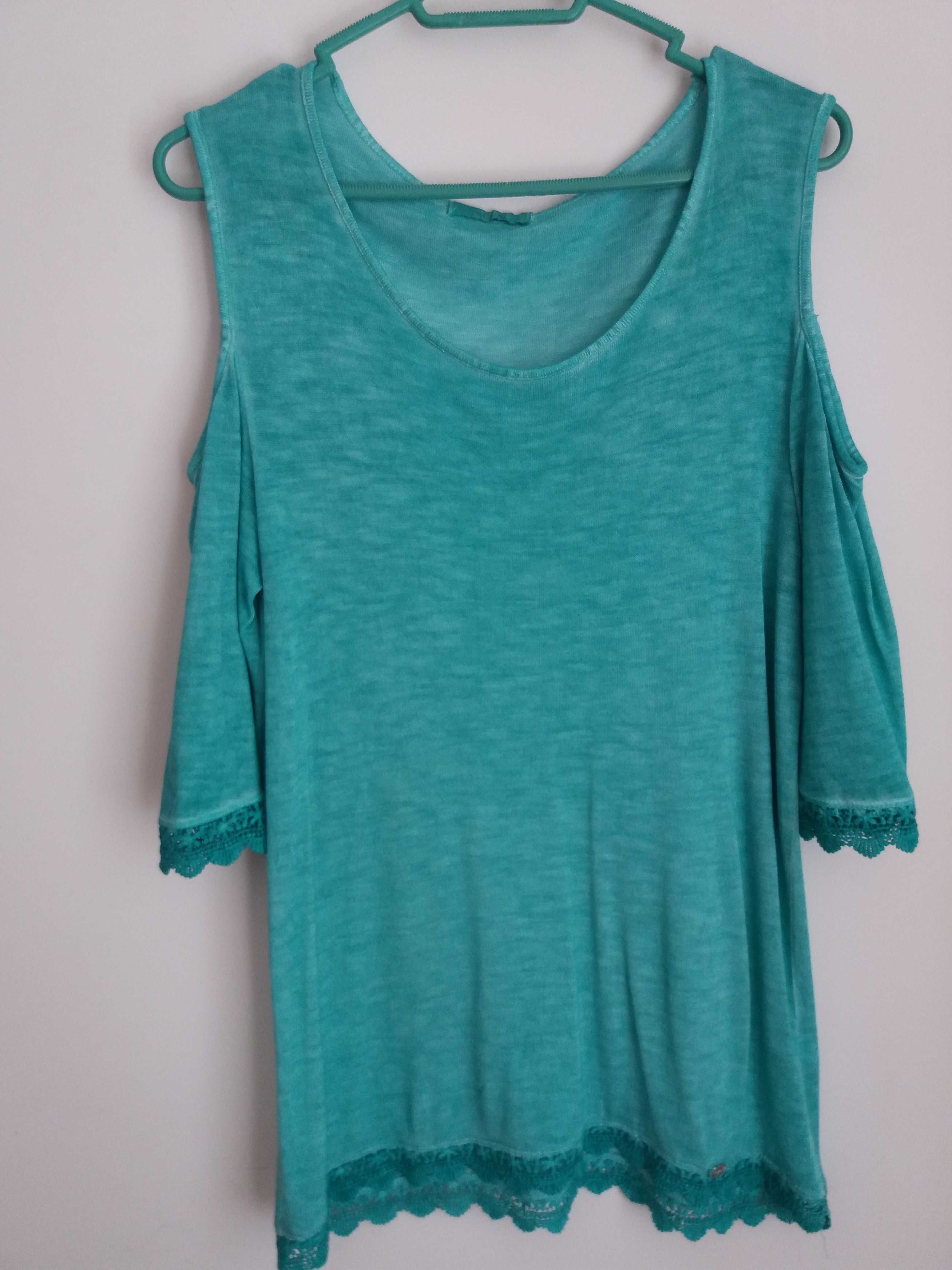 Blusa verde água da SCUSI