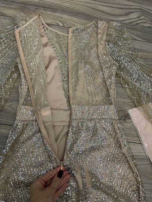 Нова неймовірна сяюча вечірня міні сукня від Gepur