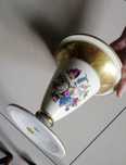 ROSRNTHAL wazon   porcelana antyk brabant  wys 20cm srednica 19cm