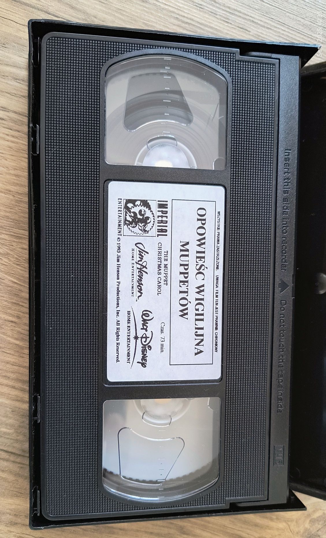 Opowieść wigilijna Muppetów VHS (lektor PL) DISNEY