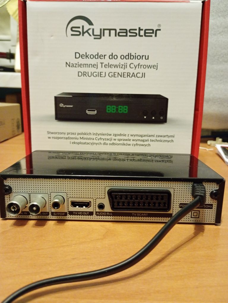 Dekoder DVB-T hevc Skymaster 2-gen.