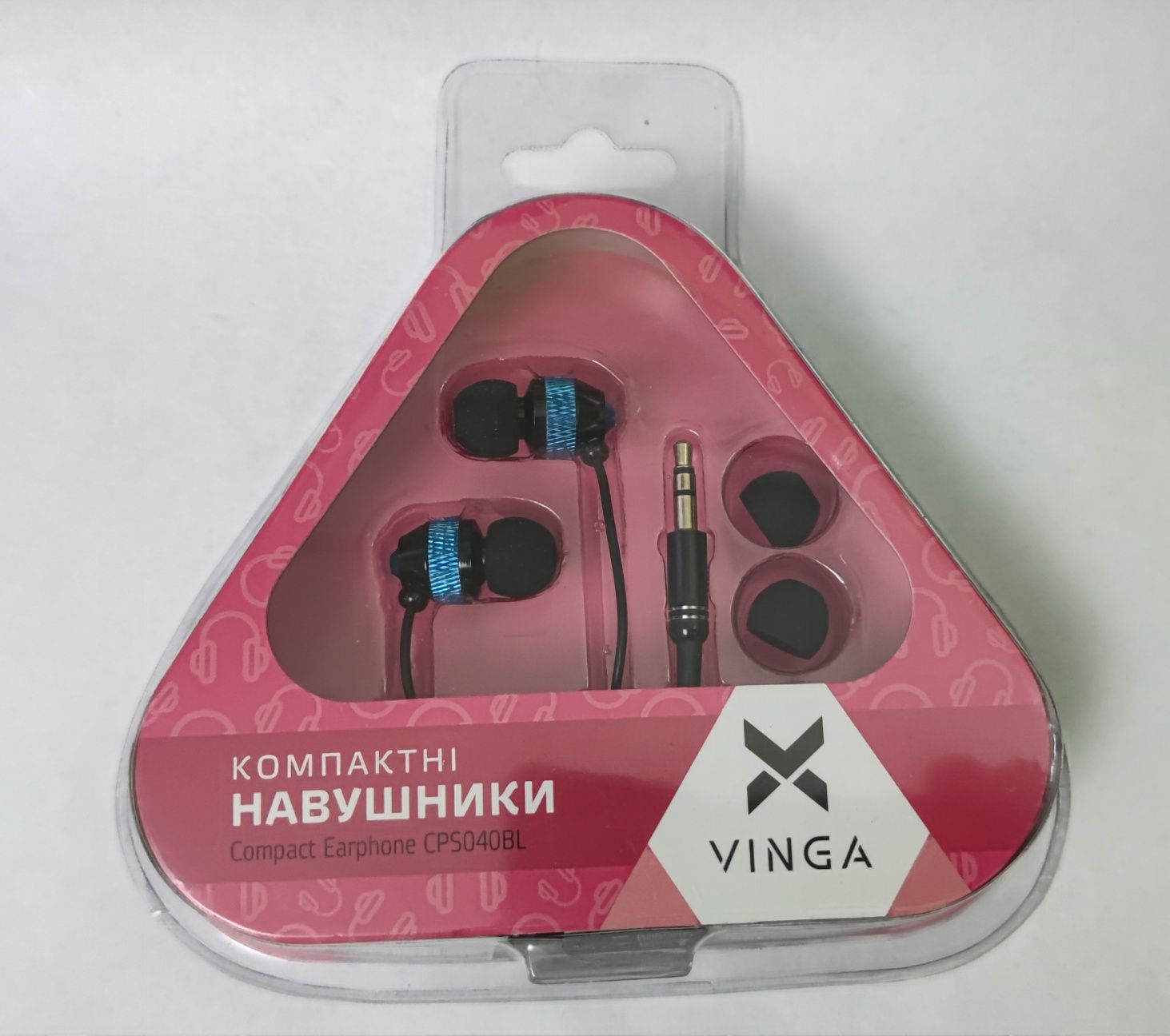 Наушники компактные Vinga