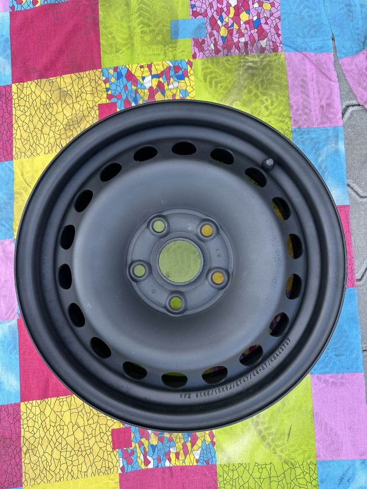 Диски R15 5*112 ET-47  J6 ЦО-57.1 Volkswagen Golf