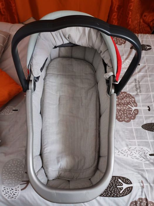 Alcofa da Marca Pré-Natal e mochila da Chicco