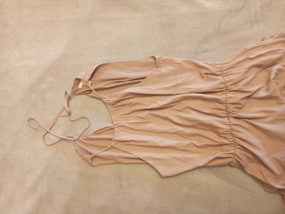 Сукня максі бежева б/у