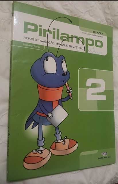 Pirilampo 2 - Fichas de Avaliação Mensal e Trimestral 2º Ano